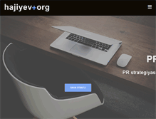 Tablet Screenshot of hajiyev.org